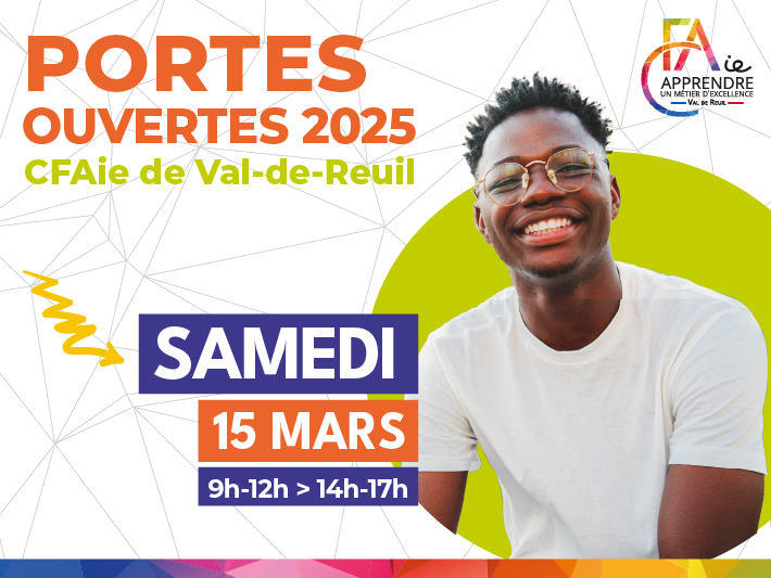 journée portes ouvertes 15 mars 2025 - apprentissage CFAie